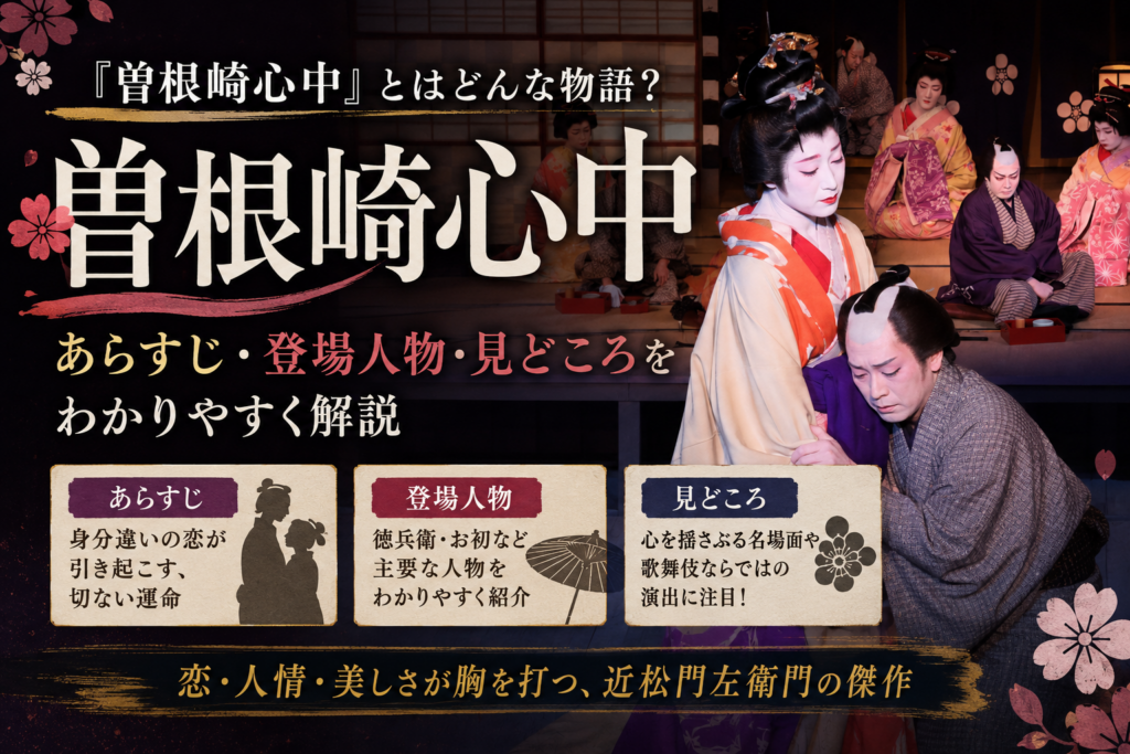 曽根崎心中　あらすじ
