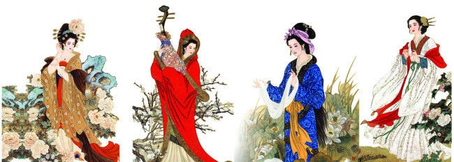 中国４大美女